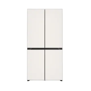 【LG 樂金】58H快配610公升智慧變頻四門對開冰箱(GR-BLF61BE)