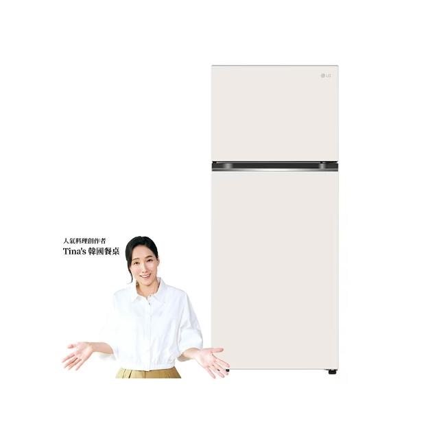 【LG 樂金】58H快配375公升智慧變頻右開雙門冰箱(GN-L372BEN)