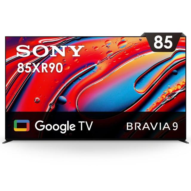 【SONY 索尼】BRAVIA 9 85型 XR Mini LED 4K HDR Google TV顯示器(Y-85XR90)