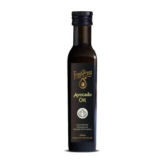 【壽滿趣】FreshPress紐西蘭頂級冷壓初榨蒜香風味酪梨油250ml(可生飲/低溫冷壓)