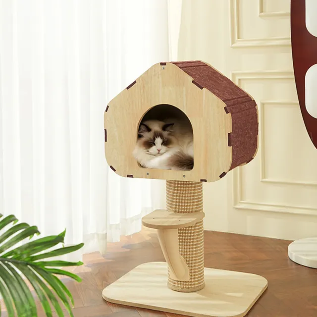 【MIAO FAIRY 喵仙兒】栗子樹屋貓跳台(貓抓板/貓玩具)