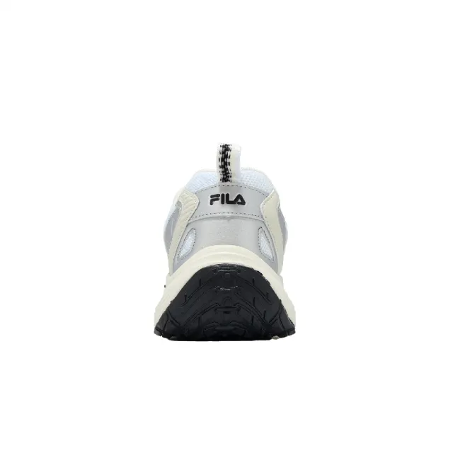 【FILA】休閒鞋 Cubix 男鞋 藍 銀 緩衝 拼接 運動鞋 1C342A810