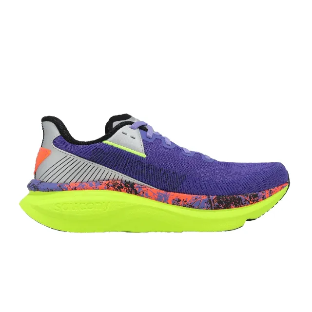 【SAUCONY 索康尼】慢跑鞋 Endorphin Azura 男鞋 辛烷紫 訓練 緩震 推進 S21070400
