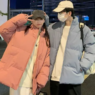 【Uicy】韓版加厚立領麵包外套 外套 防曬外套 女裝 上衣 衣服 J420