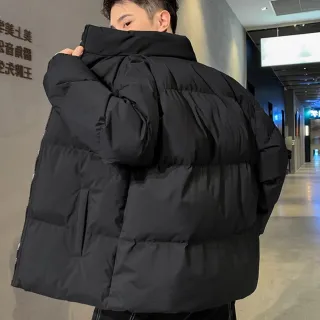 【Uicy】韓版加厚立領麵包外套 外套 防曬外套 女裝 上衣 衣服 J420