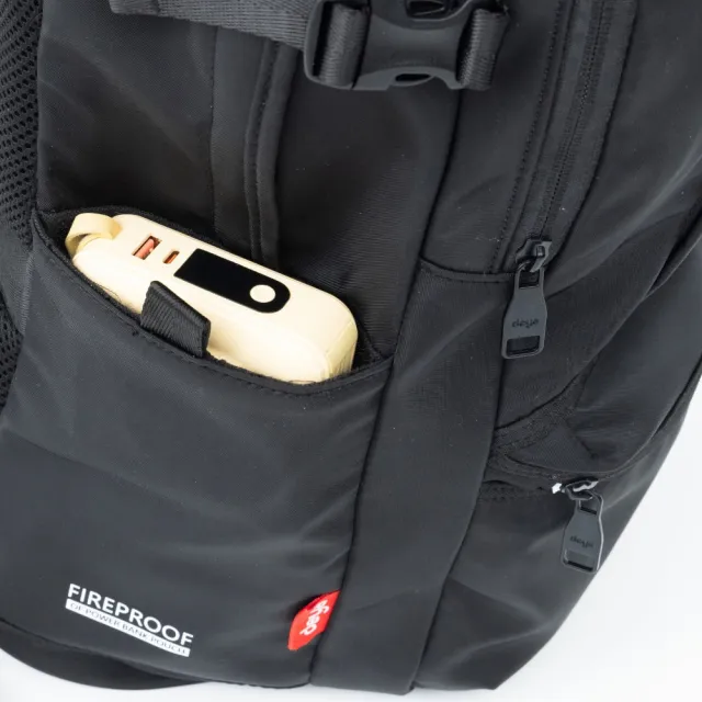 【deya】雙11 Fireproof 科技阻燃手機電源後背包︱共三色 防爆袋 行動電源防爆袋