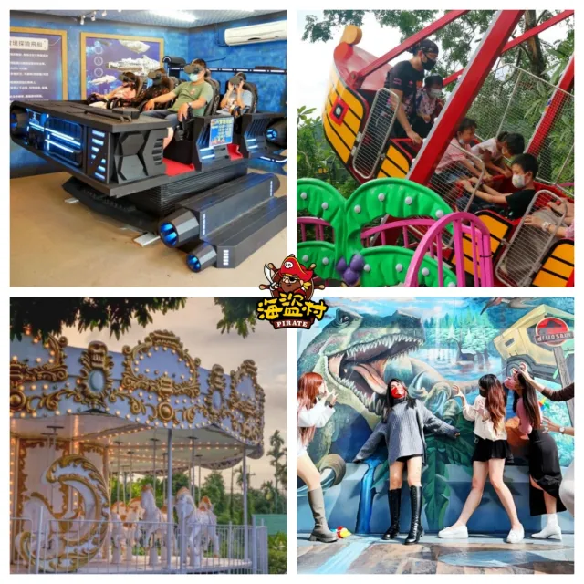 【南投海盜村】溪頭森呼吸★4人綠野竹屋含早餐(暢玩2日樂園+免費停車)