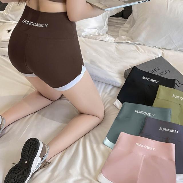 【Uicy】韓版透氣提臀運動瑜伽短褲 短褲褲子女裝 P266