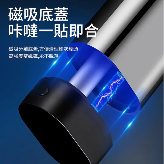 【ANTIAN】金屬車載煙灰缸煙套 車內吸煙不掉灰神器 自動點火打火機 防飛煙灰煙套