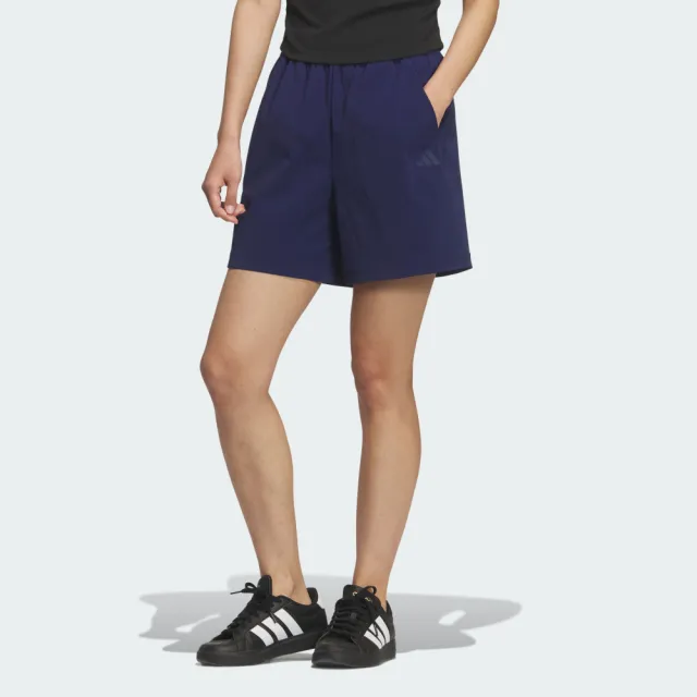 【adidas 愛迪達】運動短褲 女 KS5410
