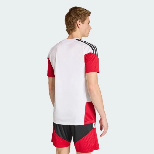 【adidas 愛迪達】Dfb Tr Jsy 男 T恤 運動上衣 休閒短袖 白 亞版 世界盃 德國(KB4440)