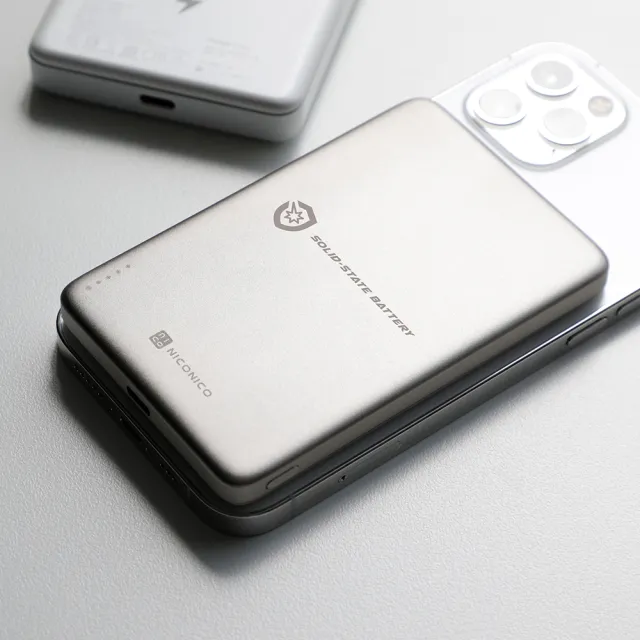【NICONICO】Superthin固態防爆・磁吸行動電源(10000mAh)