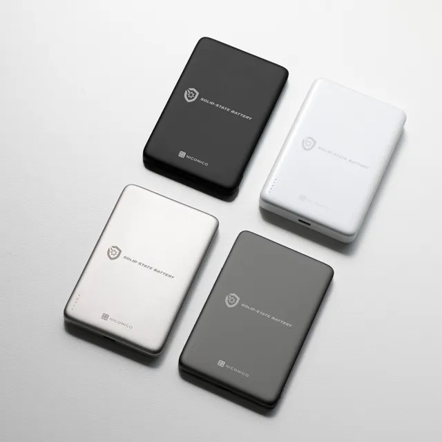 【NICONICO】Superthin固態防爆・磁吸行動電源(10000mAh)