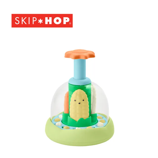 【Skip Hop】Farmstand瘋狂爆米花(嬰兒玩具/兒童玩具/感官遊戲/感官玩具)