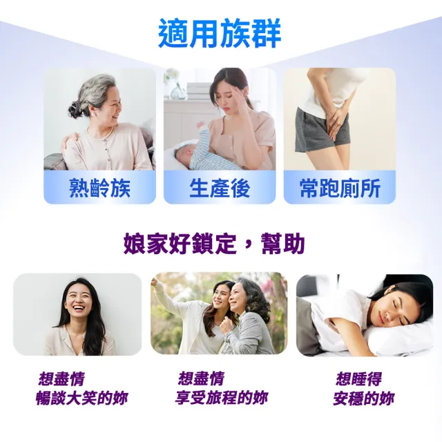 【娘家官方直營】消費高手好鎖定膠囊2盒組(30粒/盒)