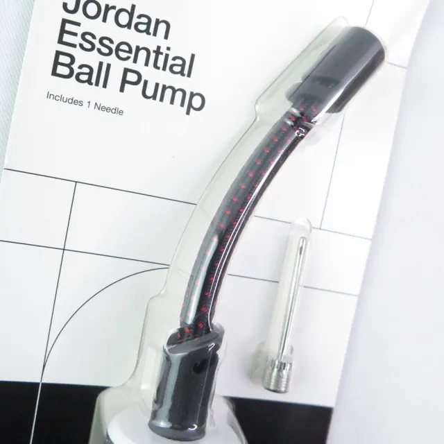 【Jordan】打氣筒 Essential 攜帶型打氣筒 AC4408-(1946079NS黑紅)
