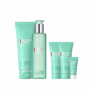 【Biotherm 碧兒泉】官方直營 男仕 活泉潔顏保濕組_保濕水200ml+潔顏露125ml(BIOTHERM男性保養/男仕保養)