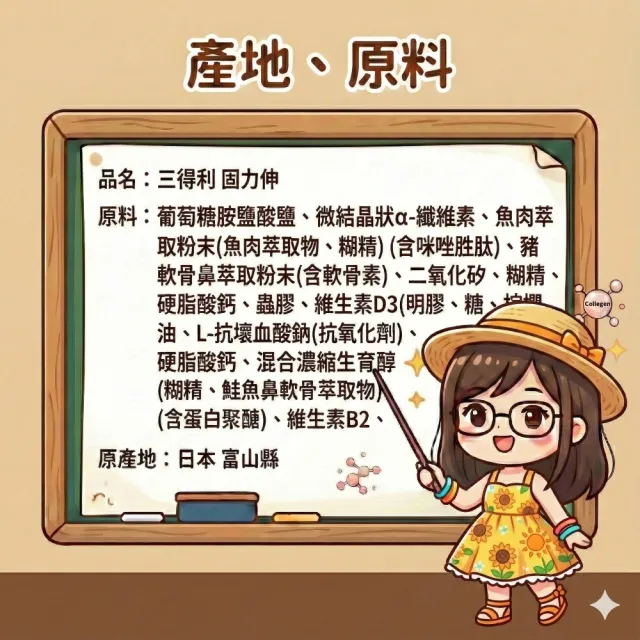 【Suntory 三得利】固力伸30日份 x 3罐(540錠)