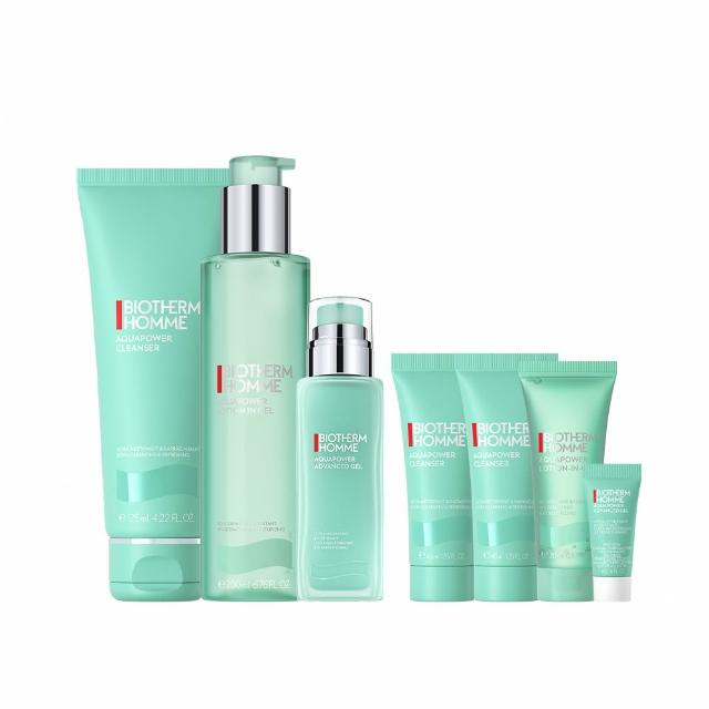 BIOTHERM碧兒泉男仕活泉保濕三步驟組，專為男士肌膚設計，包含潔面乳、保濕乳液與防曬霜，提供完整保濕護理。三步驟精緻配方，深入滋潤肌膚，強化肌底修復力，讓肌膚保持水潤健康。適合日常使用，提升男士肌膚保養品質。