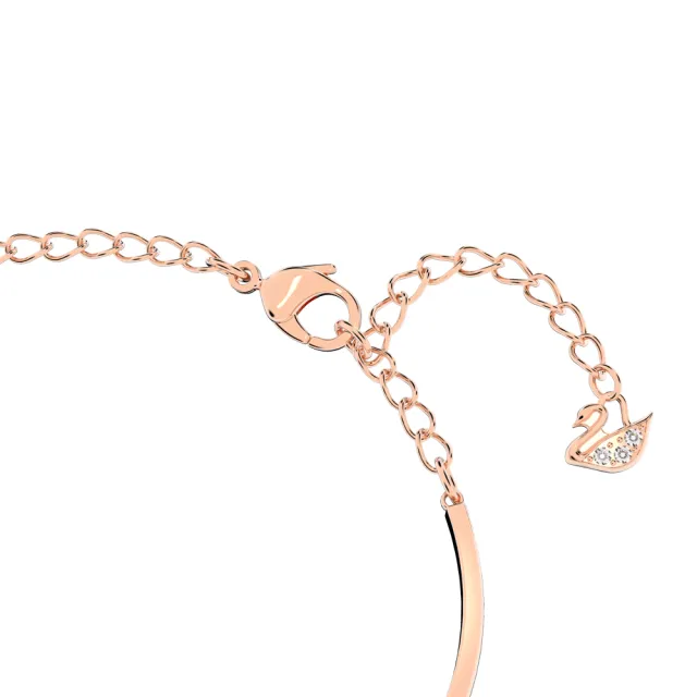 【SWAROVSKI 施華洛世奇】官方直營 Infinity 手鐲 無限符號和心形 | 5518869