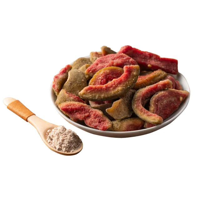 【臻御行】梅子紅心芭樂乾200g 三入組(附贈梅子粉包)