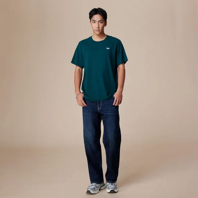 【Lee】男裝 短袖T恤 / 經典小LOGO刺繡 共2色 舒適版型 / LB602006718 LB602006K11
