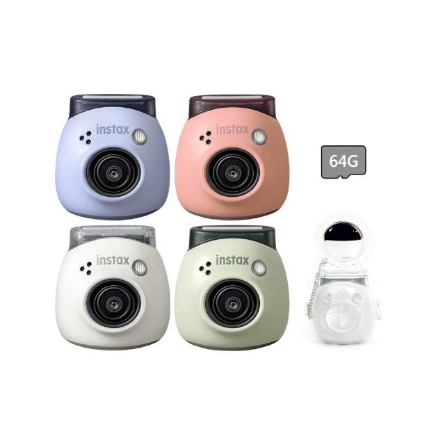【FUJIFILM 富士】instax Pal 掌上型迷你相機 公司貨(贈64G卡水晶殼自拍鏡套組)