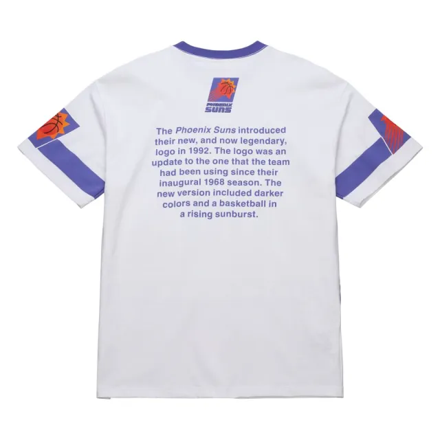 【MITCHELL & NESS】NBA TEAM ORIGINS PREMIUM SS TEE 太陽 白 短袖 上衣 T恤