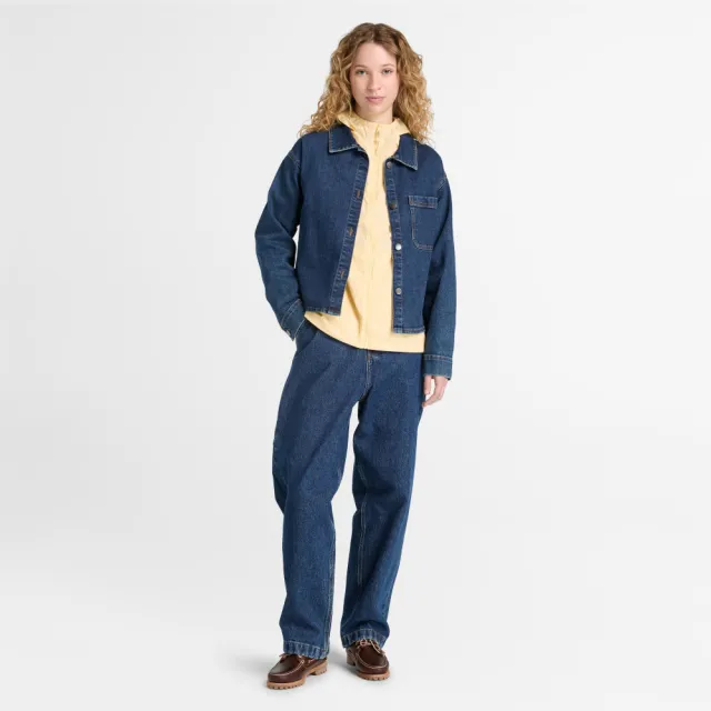 【Timberland】女款淺黃色防曬防風外套(A67HFA7K)
