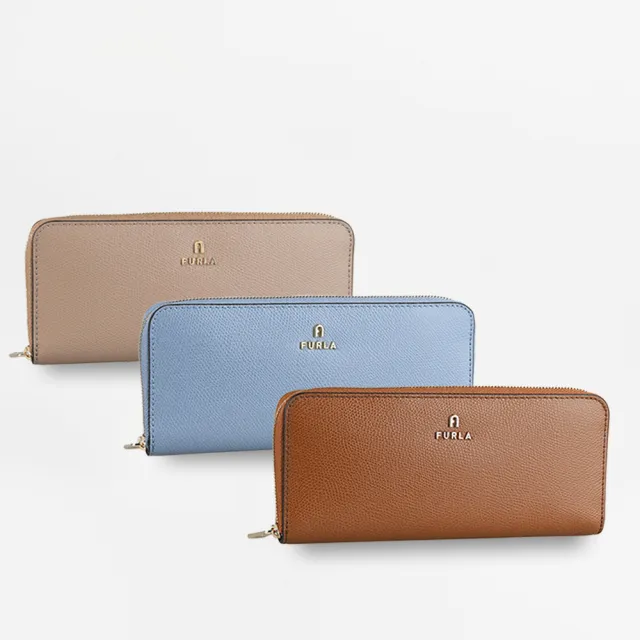 【FURLA 芙拉】CAMELIA L 拉鍊長夾(L/多色)