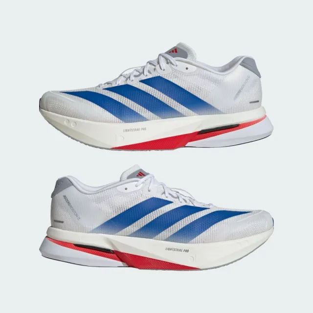【adidas 愛迪達】ADIZERO BOSTON 13 跑鞋 運動鞋 慢跑鞋 男鞋/女鞋 JQ1668