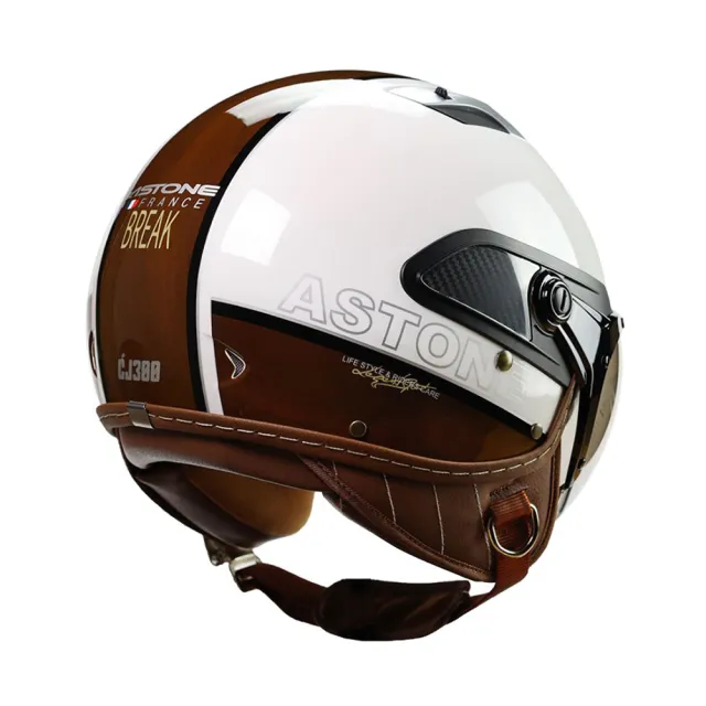 【ASTONE】官方直營-CJ300 AR7(復古帽 飛行帽 3/4罩式安全帽)