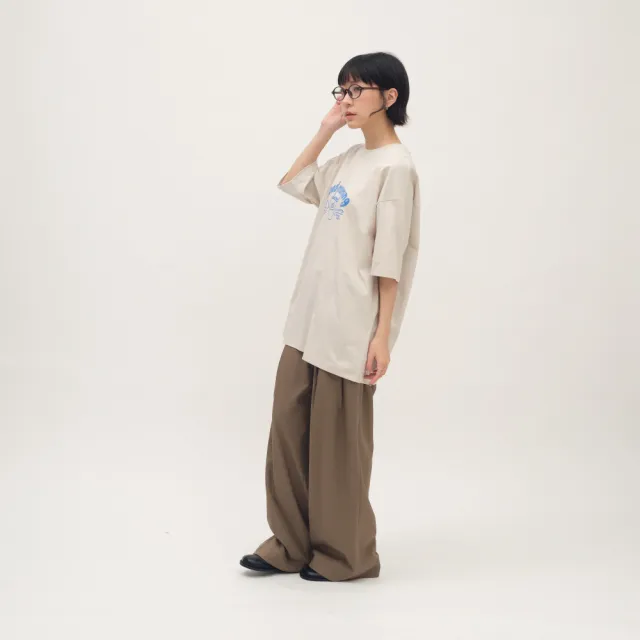 【plain-me】JNP 短袖 涼感防曬  美芝城 上衣  TEE 大冰奶_JNP01111-261
