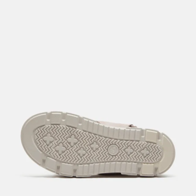 【Timberland】女款淺紫色後帶式皮革涼鞋(A2QJAAJG)