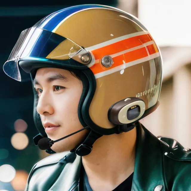 【SENA】C10 十項全能的機車安全帽藍牙耳機(限量新色)