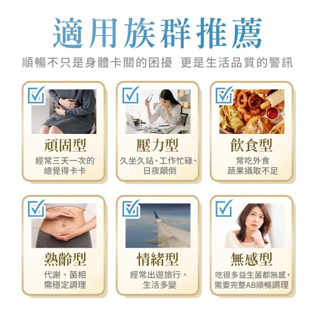 【HomeDr.】AB順酵益生菌x1盒(30包/盒 有身分證的五大專利益生菌 通暢有酵)