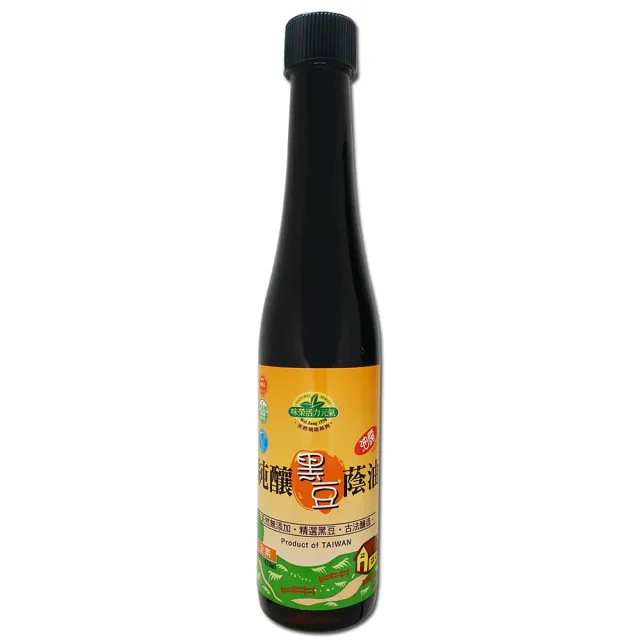 【味榮】純釀黑豆蔭油油露420ml