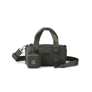 【PORTER INTERNATIONAL】圓筒輪廓ROLLIN手提包-S(灰)