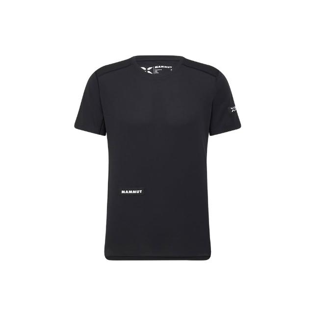 【Mammut 長毛象】Eiger Nordwand FL T-Shirt AF Men 極限艾格短袖排汗衣 黑色 男款 #1017-07420