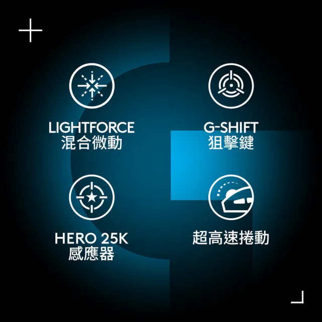 【Logitech G】G502 X 高效能電競有線滑鼠