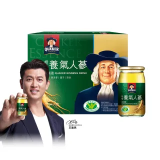 【QUAKER 桂格】養氣人蔘滋補液禮盒60ml×30入x1盒(共30入)