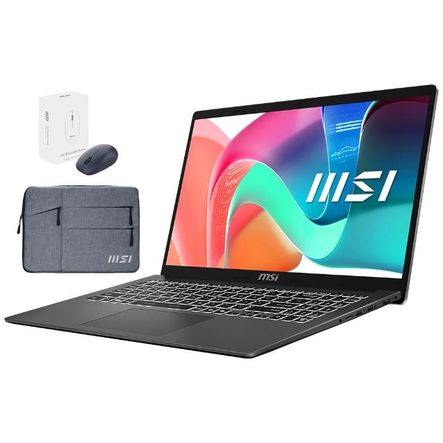 【MSI 微星】▲特仕版 15.6吋 商務筆電(Modern 15 F13MXG-1024TW/i5-1334U/24G/512G SSD/Win11/灰)