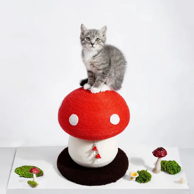 【MIAO FAIRY 喵仙兒】奇諾菇菇抓柱(貓抓板/貓玩具)