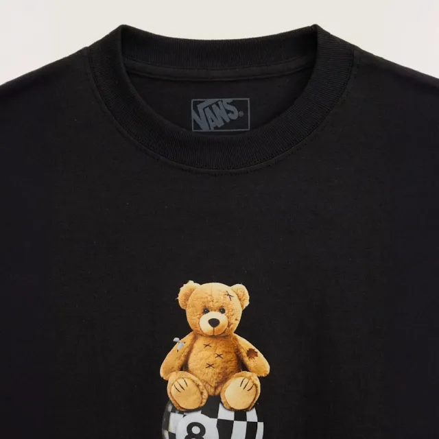 【VANS】官方旗艦 8ball Bear 黑色短袖T恤