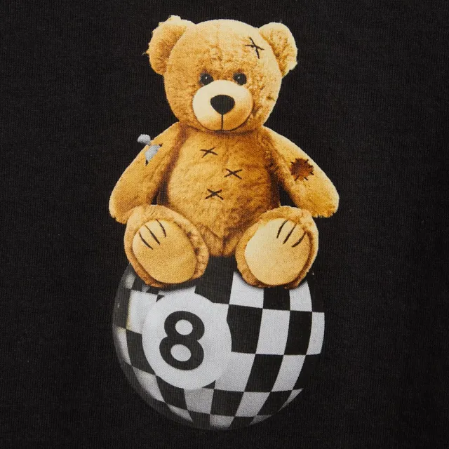 【VANS】官方旗艦 8ball Bear 黑色短袖T恤