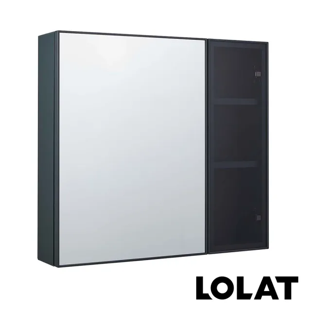 【LOLAT 羅力】官方直營 鋁合金60公分置物收納鏡櫃(MA502/MA502-KG)