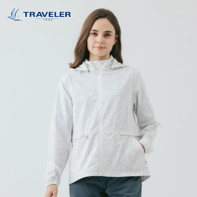 【TRAVELER 旅行者】女款涼感四面彈吸排抗UV外套｜261TR214