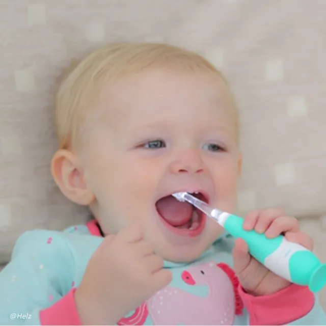 【brush baby】BabySonic 幼兒聲波電動牙刷0-3Y+木醣醇牙膏X2(多款可選)