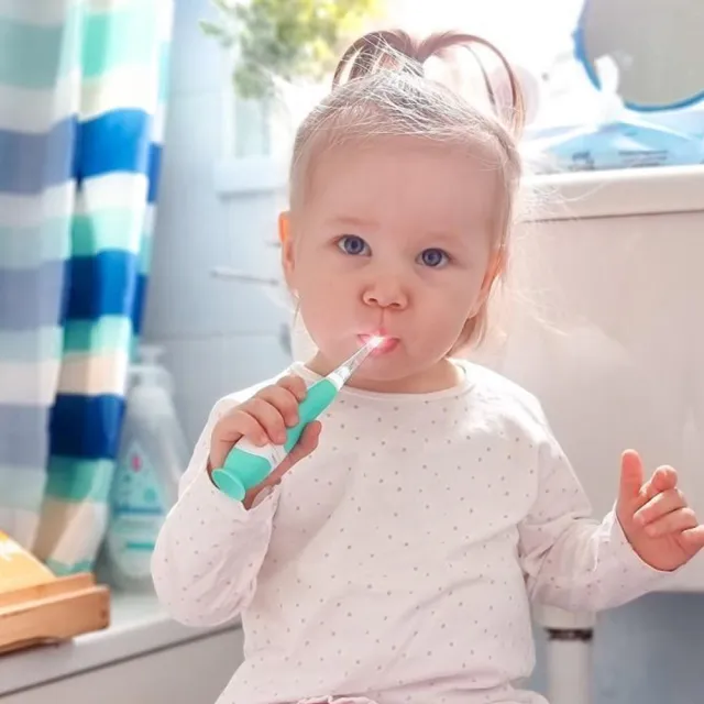 【brush baby】BabySonic 幼兒聲波電動牙刷0-3Y+木醣醇牙膏X2(多款可選)