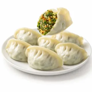 蘆洲畢老爺-素食水餃3包組(薺菜/馬蘭頭/食用蘿蔔葉/28g/粒;840g/30粒/任選3包)